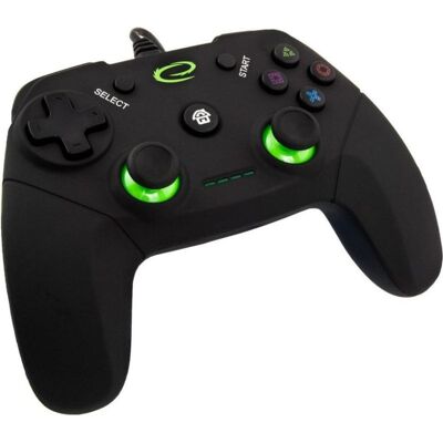 Gamepad Esperanza Vanquisher EGG110K con vibraciones para PC y PS3 Gamepad Esperanza Vanquisher EGG110K con vibraciones para PC y PS3