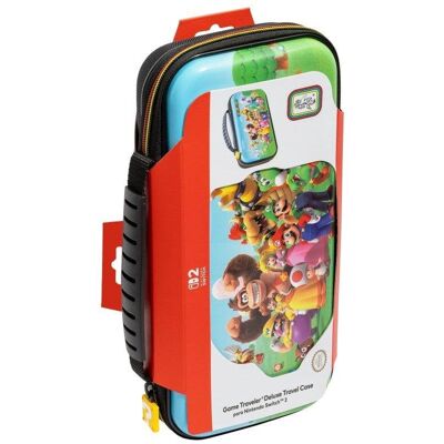 Funda Ardistel Deluxe Travel SuperMario para Nintendo Switch 2 y Switch OLED Funda Ardistel Deluxe Travel SuperMario para Nintendo Switch 2 y Switch OLED
