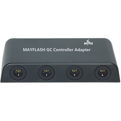 Mayflash GameCube Controller Adapter 4 Puertos Wii U/PC/Switch Mayflash GameCube Controller Adapter 4 Puertos Wii U/PC/Switch