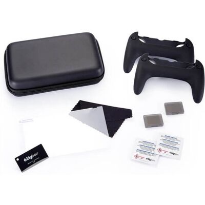 Bigben Kit Nintendo Switch Funda + Asas Joy-Con + Protector Pantalla + Paño + Fundas Juegos Bigben Kit Nintendo Switch Funda + Asas Joy-Con + Protector Pantalla + Paño + Fundas Juegos