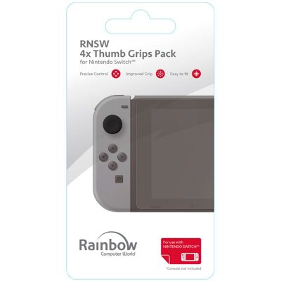 Rainbow Pack 4x Thumb Grips para Nintendo Switch Rainbow Pack 4x Thumb Grips para Nintendo Switch