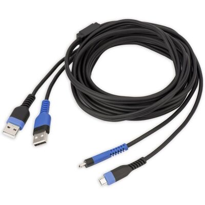 Rainbow Cable de Carga Dual para PS4 Rainbow Cable de Carga Dual para PS4