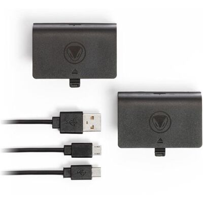 Snakebyte BATTERY:KIT 2 Baterías 700mAh para Controller Xbox One + Cable USB Dual Snakebyte BATTERY:KIT 2 Baterías 700mAh para Controller Xbox One + Cable USB Dual
