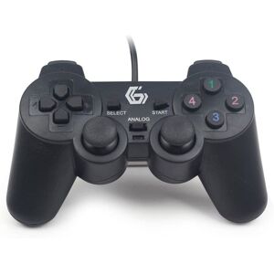 Gembird Dual Mando con Vibración USB para PC Gembird Dual Mando con Vibración USB para PC