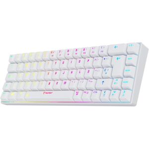 Tempest - K20 Beast - Blanco - 60% inalámbrica - teclado Tempest - K20 Beast - Blanco - 60% inalámbrica - teclado