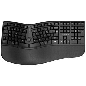 Owlotech EK500 Teclado Wireless Ergonómico Negro Owlotech EK500 Teclado Wireless Ergonómico Negro