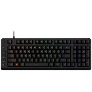 Teclado HyperX Eve 1800 de membrana compacto Layout ES iluminación RGB y teclas multimedia Teclado HyperX Eve 1800 de membrana compacto Layout ES iluminación RGB y teclas multimedia