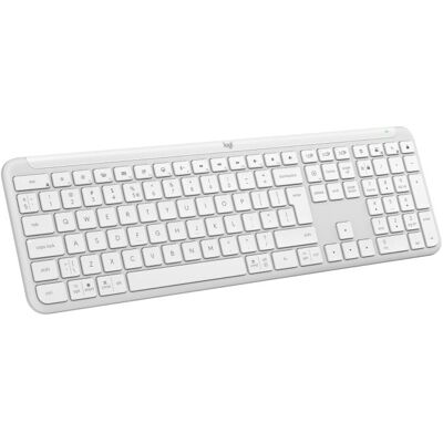 Teclado de tijera Logitech Signature Slim K950 Layout ES inalámbrico retroiluminado blanco Teclado de tijera Logitech Signature Slim K950 Layout ES inalámbrico retroiluminado blanco