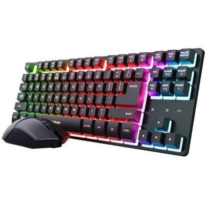 Teclado mecánico Trust GXT 832 Thado Layout ES combo inalámbrico RGB Teclado mecánico Trust GXT 832 Thado Layout ES combo inalámbrico RGB