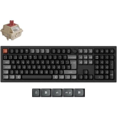Teclado Keychron V6 Ultra 8K mecánico inalámbrico personalizable RGB 100% Teclado Keychron V6 Ultra 8K mecánico inalámbrico personalizable RGB 100%