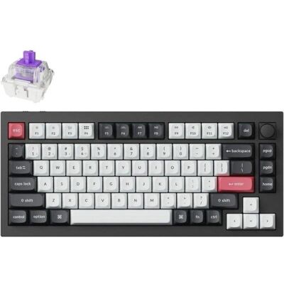 Teclado Keychron Q1 HE Hall Effect Magnético 75% RGB inalámbrico con switches magnéticos y knob Teclado Keychron Q1 HE Hall Effect Magnético 75% RGB inalámbrico con switches magnéticos y knob