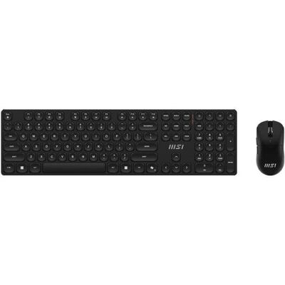 Teclado MSI Forge K210 W Combo mecánico inalámbrico con ratón español y batería recargable Teclado MSI Forge K210 W Combo mecánico inalámbrico con ratón español y batería recargable
