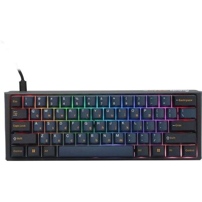 Teclado Ducky One 3 Pro Nazca Line mecánico compacto 60% RGB con polling rate 8k y switches Cherry MX2A brown Teclado Ducky One 3 Pro Nazca Line mecánico compacto 60% RGB con polling rate 8k y switches Cherry MX2A brown