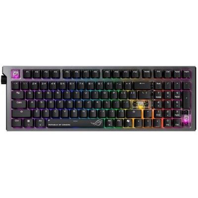 Teclado Asus ROG Strix Morph 96 Wireless mecánico compacto con RGB y conectividad trimodo Teclado Asus ROG Strix Morph 96 Wireless mecánico compacto con RGB y conectividad trimodo