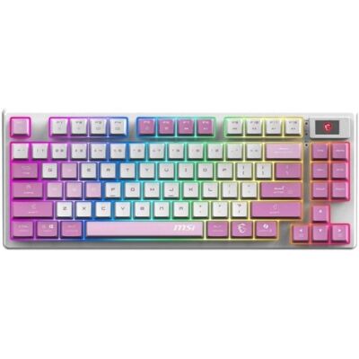 Teclado MSI Forge GK600 TKL mecánico lineal retroiluminado español Teclado MSI Forge GK600 TKL mecánico lineal retroiluminado español
