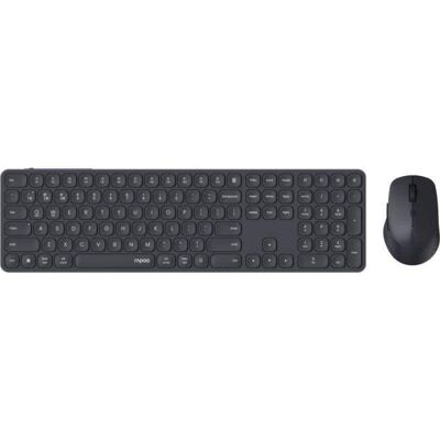 Pack Teclado y Ratón Rapoo 9810M Inalámbrico Multimodo Gris Oscuro Pack Teclado y Ratón Rapoo 9810M Inalámbrico Multimodo Gris Oscuro