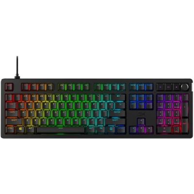 Teclado HyperX Alloy Rise Gaming Mecánico 100% RGB Hot-Swap Negro Teclado HyperX Alloy Rise Gaming Mecánico 100% RGB Hot-Swap Negro
