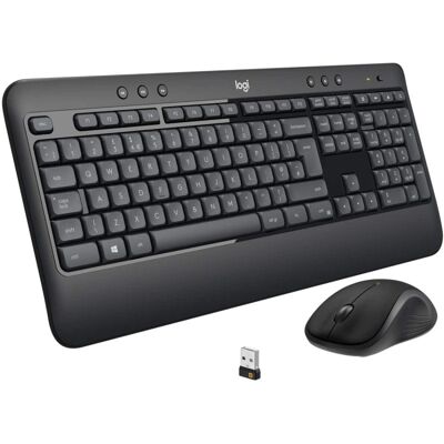 Logitech MK540 Advanced Combo Teclado y Ratón Inalámbrico Receptor USB Unificador y Batería 3 Años Logitech MK540 Advanced Combo Teclado y Ratón Inalámbrico Receptor USB Unificador y Batería 3 Años