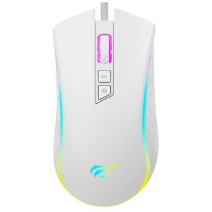Ratón Havit MS1034 USB 4800DPI Blanco 7 Botones Ergonomía Gaming Ratón Havit MS1034 USB 4800DPI Blanco 7 Botones Ergonomía Gaming