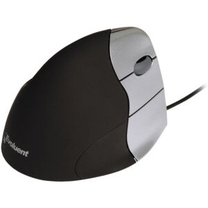 Ratón Evoluent VM3R USB 2600 DPI Negro Plata Diseño Vertical 5 Botones Ratón Evoluent VM3R USB 2600 DPI Negro Plata Diseño Vertical 5 Botones