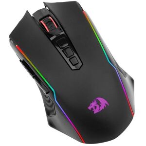 Ratón Redragon M914-RGB NIX Inalámbrico 3 en 1 1000Hz 9 Botones RGB Negro Ratón Redragon M914-RGB NIX Inalámbrico 3 en 1 1000Hz 9 Botones RGB Negro
