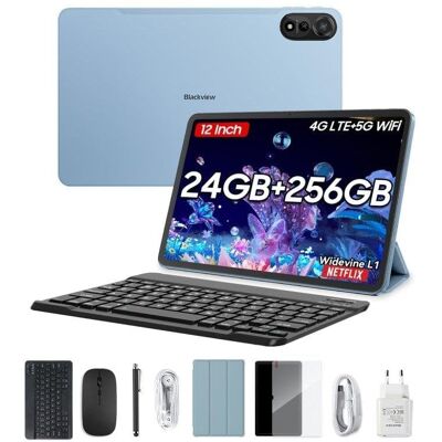 Blackview Mega 2 12" FHD+ 2K 8GB/256GB 4G Android 15 Azul - Tableta Blackview Mega 2 12" FHD+ 2K 8GB/256GB 4G Android 15 Azul - Tableta