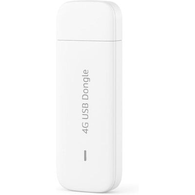 Módem 4G Huawei E3372 LTE USB Portátil Blanco, Bandas Multifrecuencia, SIM Única Módem 4G Huawei E3372 LTE USB Portátil Blanco, Bandas Multifrecuencia, SIM Única