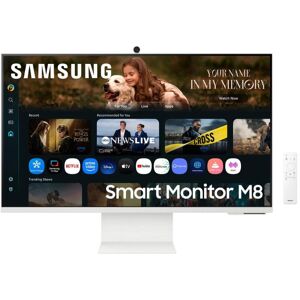 Samsung M80F 32" 4K Ultra HD 60Hz VA Smart HDR10+ Blanco USB-C Altura Ajustable Samsung M80F 32" 4K Ultra HD 60Hz VA Smart HDR10+ Blanco USB-C Altura Ajustable