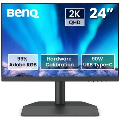 BenQ SW242Q 24.1" Monitor para Fotografía LED IPS QHD ADOBE RGB Delta ≤1.5 Calibracion Hardware BenQ SW242Q 24.1" Monitor para Fotografía LED IPS QHD ADOBE RGB Delta ≤1.5 Calibracion Hardware