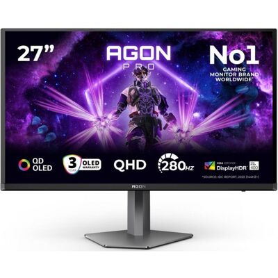 AOC AGON AG276QZD2 26.7" QD-OLED QHD 280Hz 0.03ms HDR 400 Adaptive Sync G-Sync Compatible AOC AGON AG276QZD2 26.7" QD-OLED QHD 280Hz 0.03ms HDR 400 Adaptive Sync G-Sync Compatible