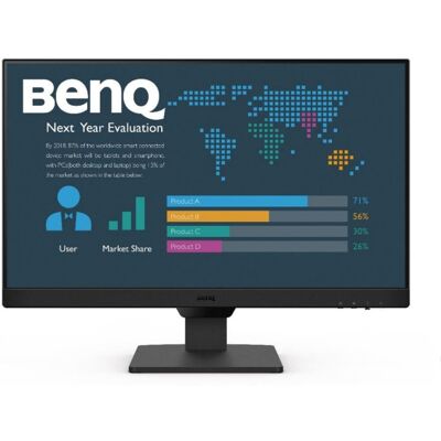 Monitor BenQ 23.8″ 1080p 100Hz IPS Low Blue Light Flicker Free Altavoces VESA Monitor BenQ 23.8″ 1080p 100Hz IPS Low Blue Light Flicker Free Altavoces VESA