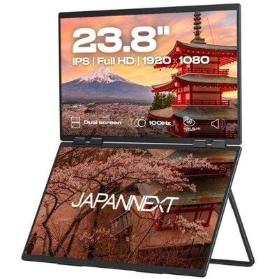 Japannext Jn-dmd-ips238f-c4 Doble Monitor 2 X 23,8" Ips Full Hd Japannext Jn-dmd-ips238f-c4 Doble Monitor 2 X 23,8" Ips Full Hd