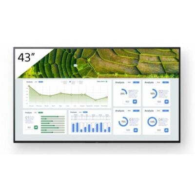 Monitor profesional Sony FW-43BZ30L 43" 4K UHD IPS HDR Android WiFi 24/7 440 nits Monitor profesional Sony FW-43BZ30L 43" 4K UHD IPS HDR Android WiFi 24/7 440 nits