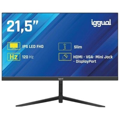 iggual ML21S 21.5" LED IPS Full HD 120Hz VGA HDMI DP iggual ML21S 21.5" LED IPS Full HD 120Hz VGA HDMI DP
