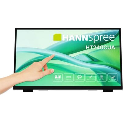 Monitor Hannspree HT240CUA 23.8" FullHD 100Hz VA Táctil 6ms Altavoces USB HDMI VESA Monitor Hannspree HT240CUA 23.8" FullHD 100Hz VA Táctil 6ms Altavoces USB HDMI VESA