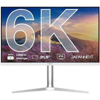Monitor JAPANNEXT JN-IPS326K-HSPC9 32" UltraHD 6K 60Hz IPS HDR USB-C Altavoces FreeSync G-Sync Monitor JAPANNEXT JN-IPS326K-HSPC9 32" UltraHD 6K 60Hz IPS HDR USB-C Altavoces FreeSync G-Sync