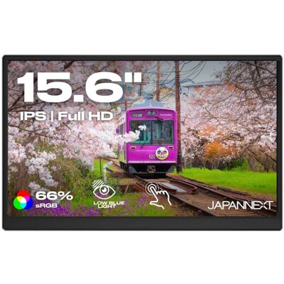 Monitor JAPANNEXT JN-MD-I156F-T-LE 15,6" FullHD 60Hz IPS Táctil Altavoces USB-C HDMI Monitor JAPANNEXT JN-MD-I156F-T-LE 15,6" FullHD 60Hz IPS Táctil Altavoces USB-C HDMI