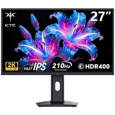 Monitor KTC H27T7P-2 27" QHD 210Hz IPS HDR400 FreeSync G-Sync Ajuste de altura Monitor KTC H27T7P-2 27" QHD 210Hz IPS HDR400 FreeSync G-Sync Ajuste de altura