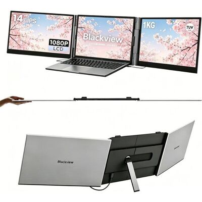Monitor Blackview DCM6 Pro 14" FullHD 60Hz IPS Portátil Protección Ocular USB-C Monitor Blackview DCM6 Pro 14" FullHD 60Hz IPS Portátil Protección Ocular USB-C