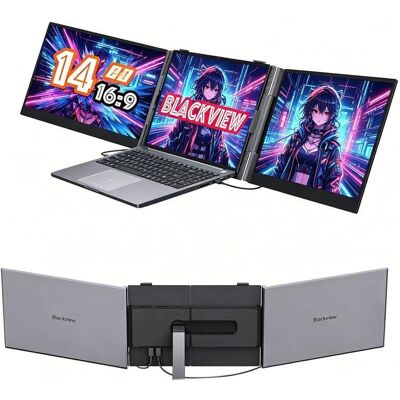 Monitor Blackview DCM6 14" FullHD IPS 60Hz Dual USB-C Ultraligero Sonido Integrado Certificado Low Blue Light Monitor Blackview DCM6 14" FullHD IPS 60Hz Dual USB-C Ultraligero Sonido Integrado Certificado Low Blue Light