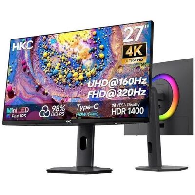 Monitor HKC G27M7Pro 27" FullHD 160Hz IPS Mini LED ajustable en altura Monitor HKC G27M7Pro 27" FullHD 160Hz IPS Mini LED ajustable en altura