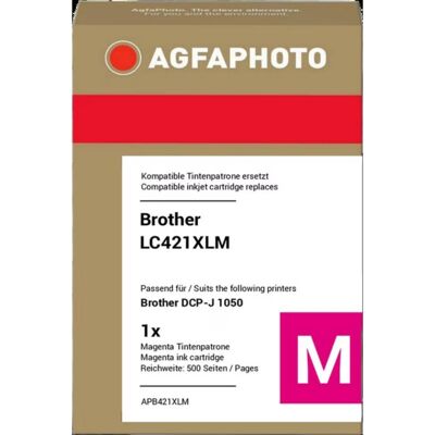 Cartucho Tinta XL Magenta AGFAPHOTO para impresoras Brother Cartucho Tinta XL Magenta AGFAPHOTO para impresoras Brother