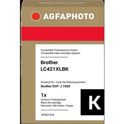 Cartucho tinta negro AGFAPHOTO compatible Brother Cartucho tinta negro AGFAPHOTO compatible Brother