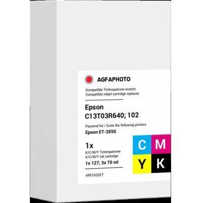 Cartucho de tinta AGFAPHOTO compatible con impresoras Epson Cartucho de tinta AGFAPHOTO compatible con impresoras Epson