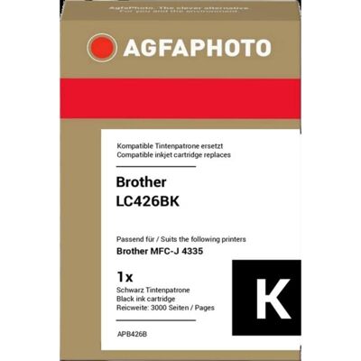 Cartucho de impresora AGFAPHOTO para Brother compatible negro Cartucho de impresora AGFAPHOTO para Brother compatible negro