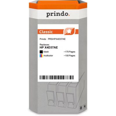 Cartucho de tinta negro Prindo Classic HP 302 320 páginas Pack 2 Cartucho de tinta negro Prindo Classic HP 302 320 páginas Pack 2
