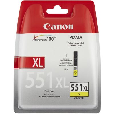 Canon CLI-551 XL Amarillo Canon CLI-551 XL Amarillo