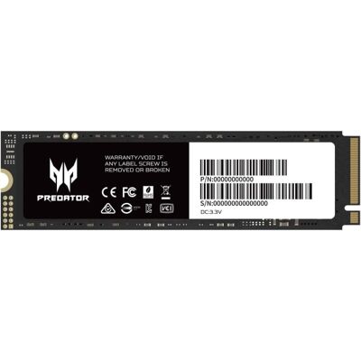 Acer Predator GM7 512GB SSD M.2 PCI Express 4.0 NVMe Acer Predator GM7 512GB SSD M.2 PCI Express 4.0 NVMe