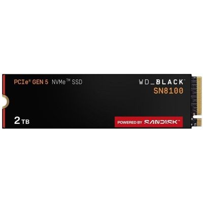 Sandisk WD Black SN8100 2TB Disco SSD 14900 MB/s M.2 PCIe 5.0 NVMe TLC 3D NAND Sandisk WD Black SN8100 2TB Disco SSD 14900 MB/s M.2 PCIe 5.0 NVMe TLC 3D NAND