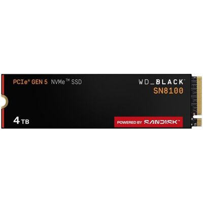 Disco Duro Sandisk WD_BLACK SN8100 8TB SSD M.2 PCIe 5.0 NVMe Encriptación Disco Duro Sandisk WD_BLACK SN8100 8TB SSD M.2 PCIe 5.0 NVMe Encriptación